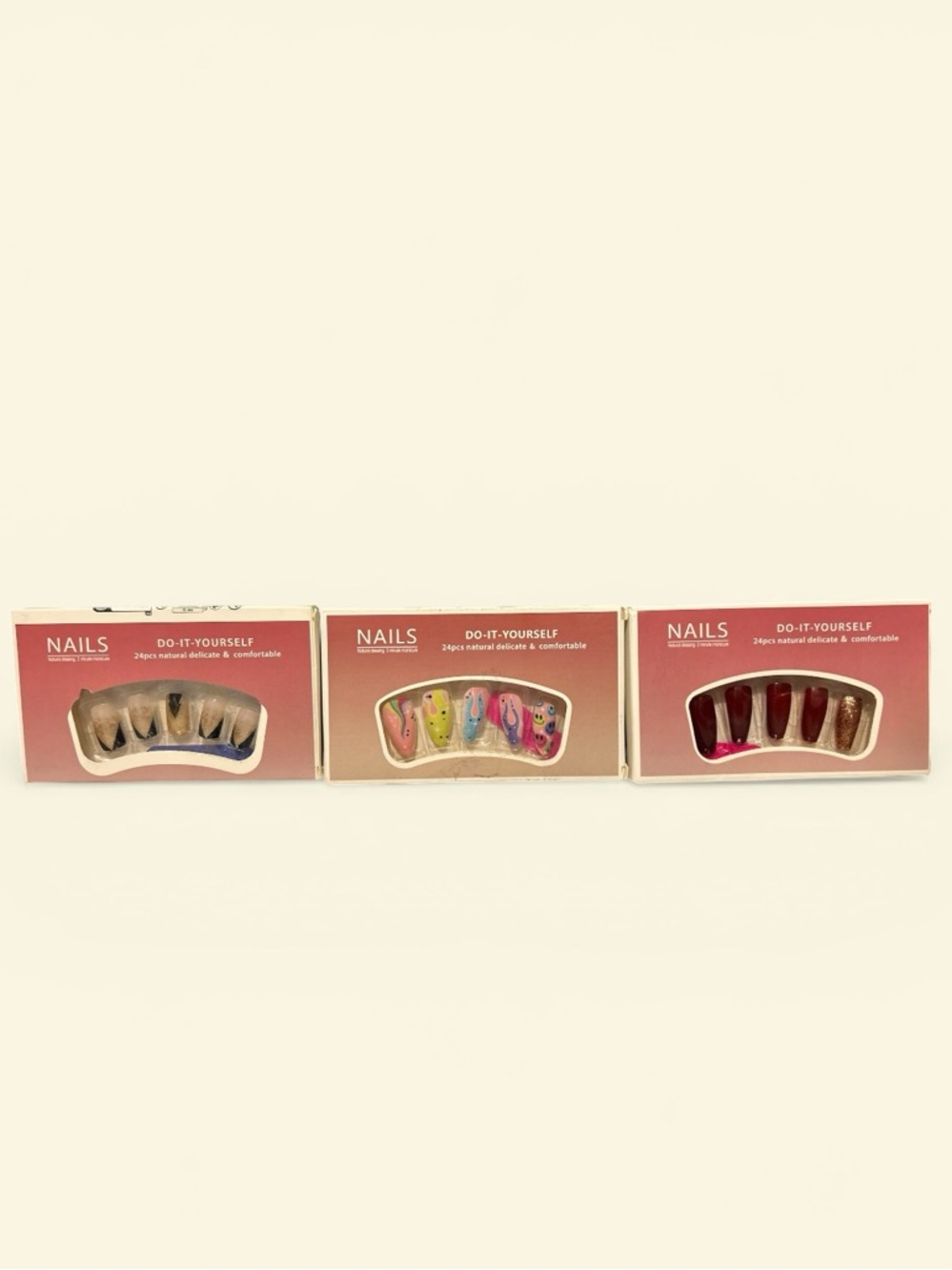 💅🏽 Press On Nails Lot | 3 Pack
